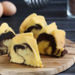 cara membuat cake marmer keju
