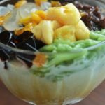 cara membuat es campur santan gula merah