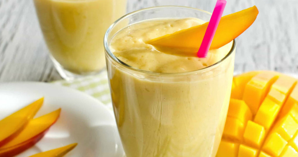 cara membuat milkshake mangga