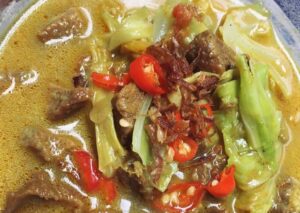 Cara membuat tongseng sapi santan