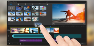 Fitur Aplikasi  PowerDirector  Membuat Video HD