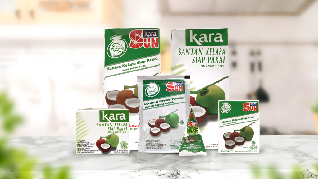 menyimpan santan kara