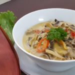 jantung pisang kuah santan