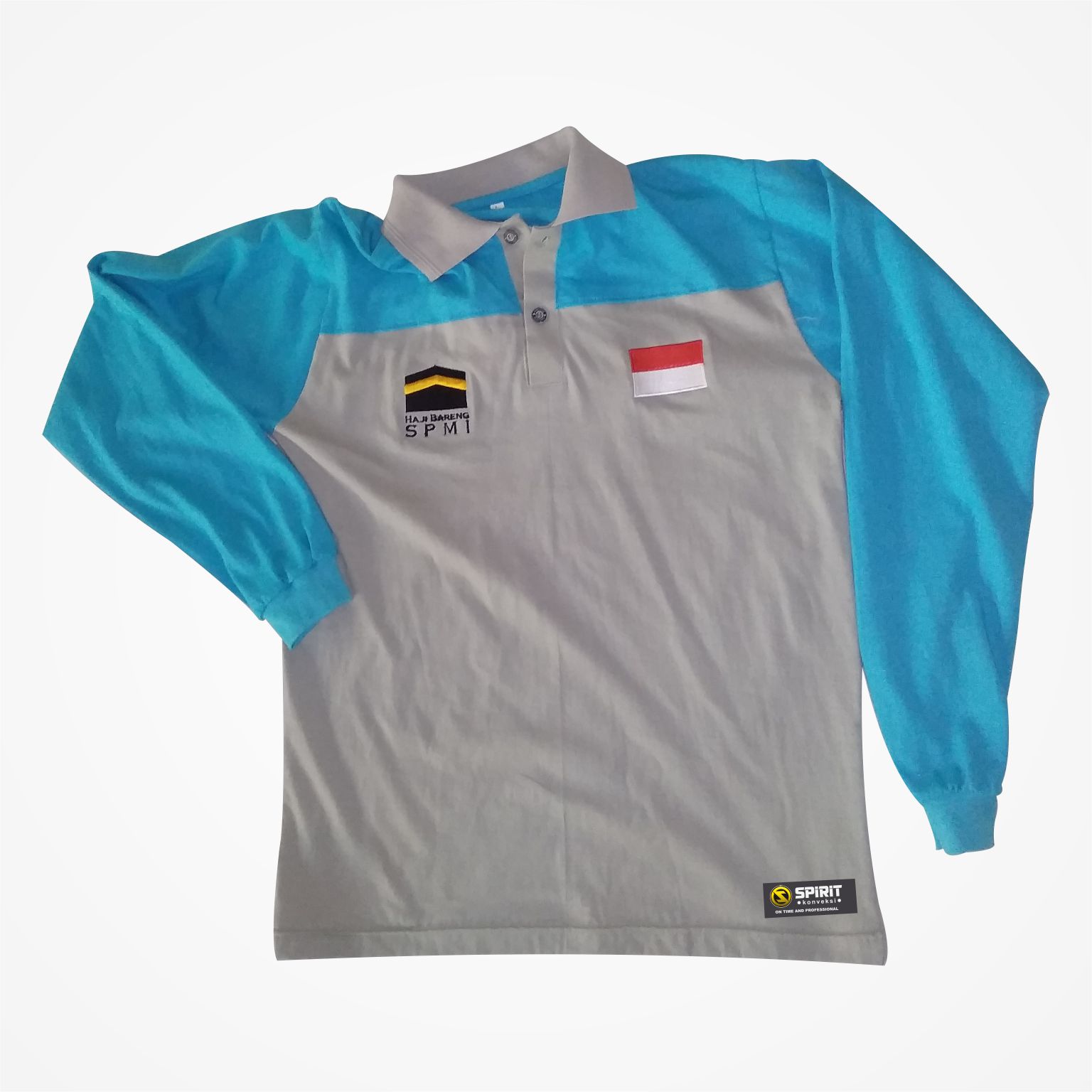 Bordir Artistik di Kaos Polo