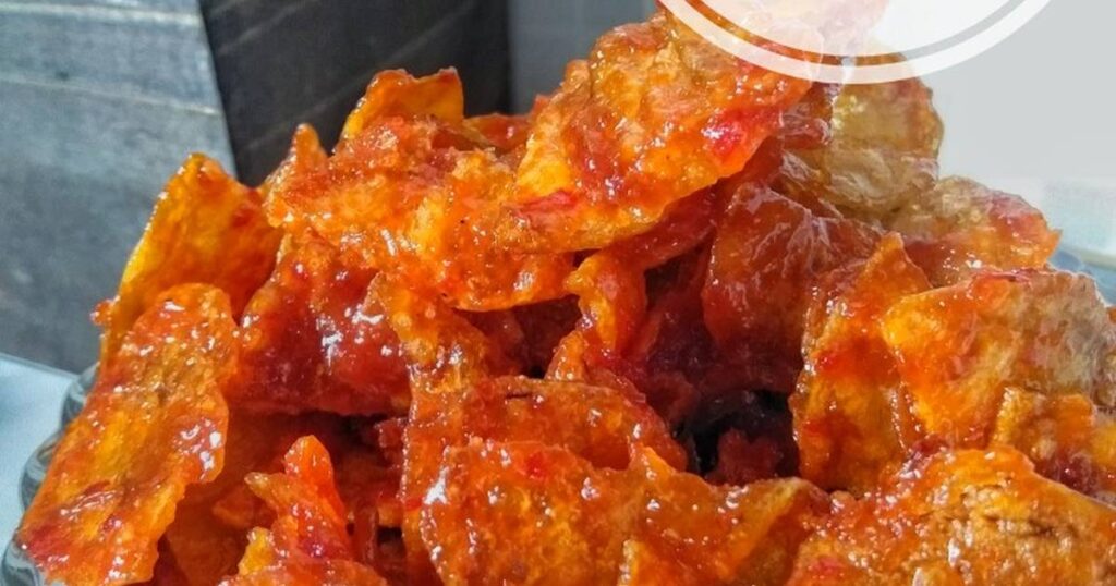 cara membuat keripik kentang balado