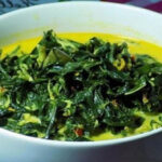 sayur daun singkong santan