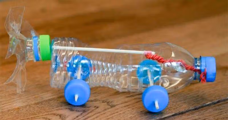 cara buat mainan dari botol plastik