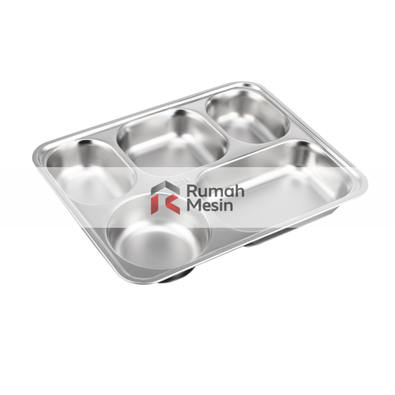 standar tray makanan stainless steel