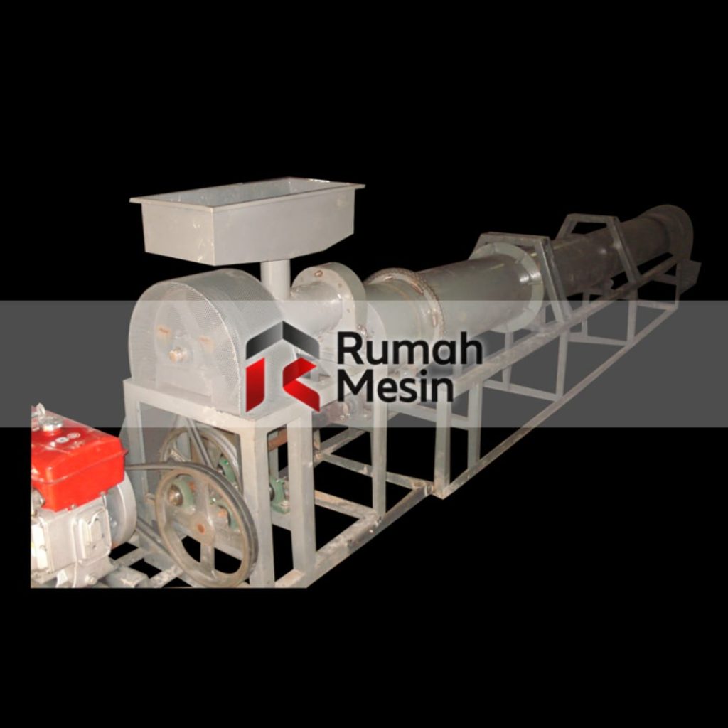 Cara Mengeringkan Bahan dengan Rotary Dryer