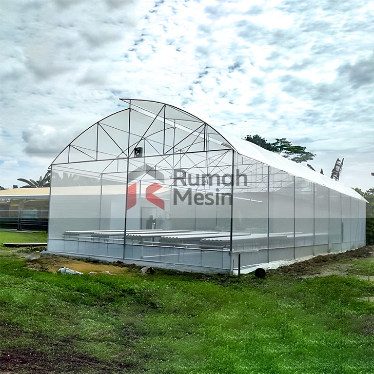 usaha pertanian modern pakai greenhouse