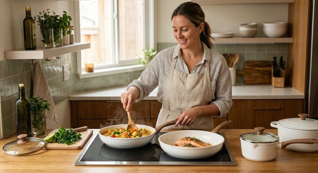 alat masak keramik aman digunakan untuk memasak di dapur modern