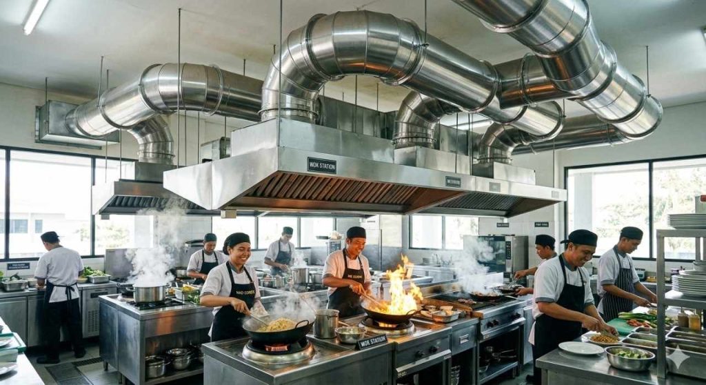 asap dapur