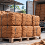 mesin baling press sabut kelapa