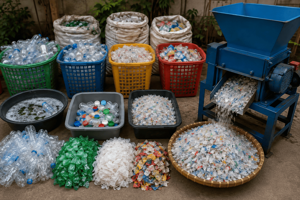 cara mengolah limbah plastik