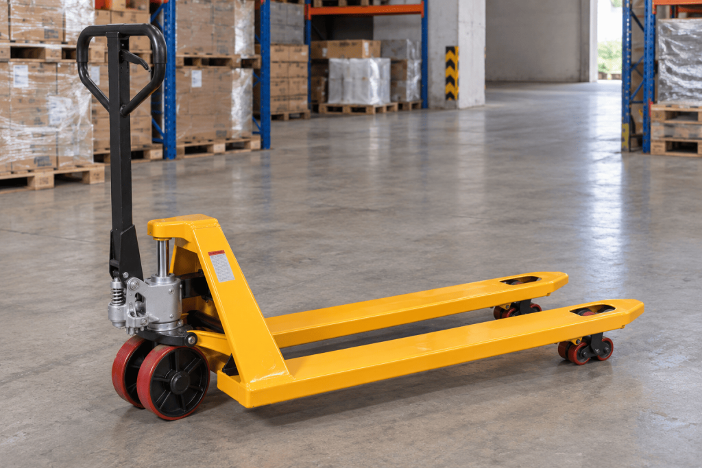 cara menggunakan pallet manual