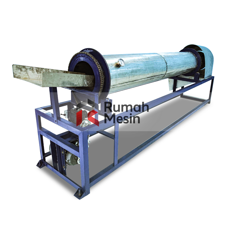 proses pengeringan dengan rotary dryer